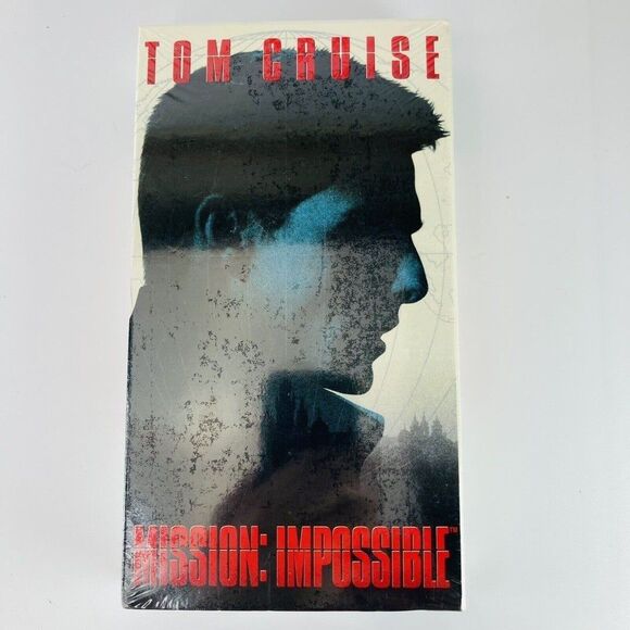 Mission Impossible Sealed New VHS Tape 1996 Factory Sealed IGS READY Tom Cruise - Picture 1 of 12